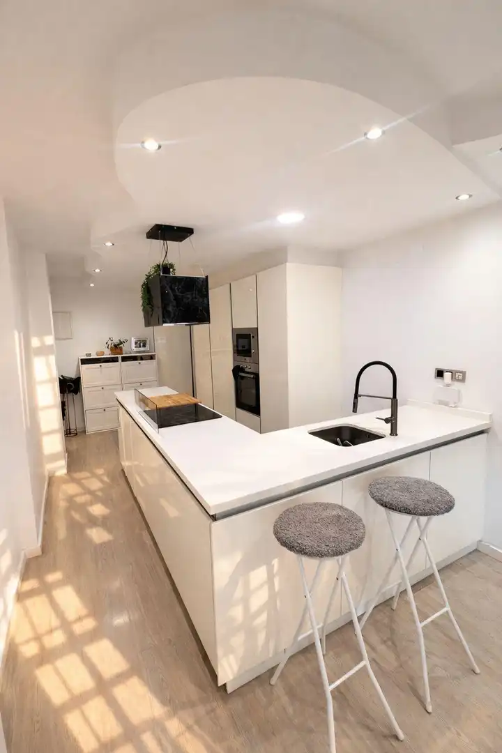 Kitchen of Flat for sale in Málaga Capital  with Air Conditioner