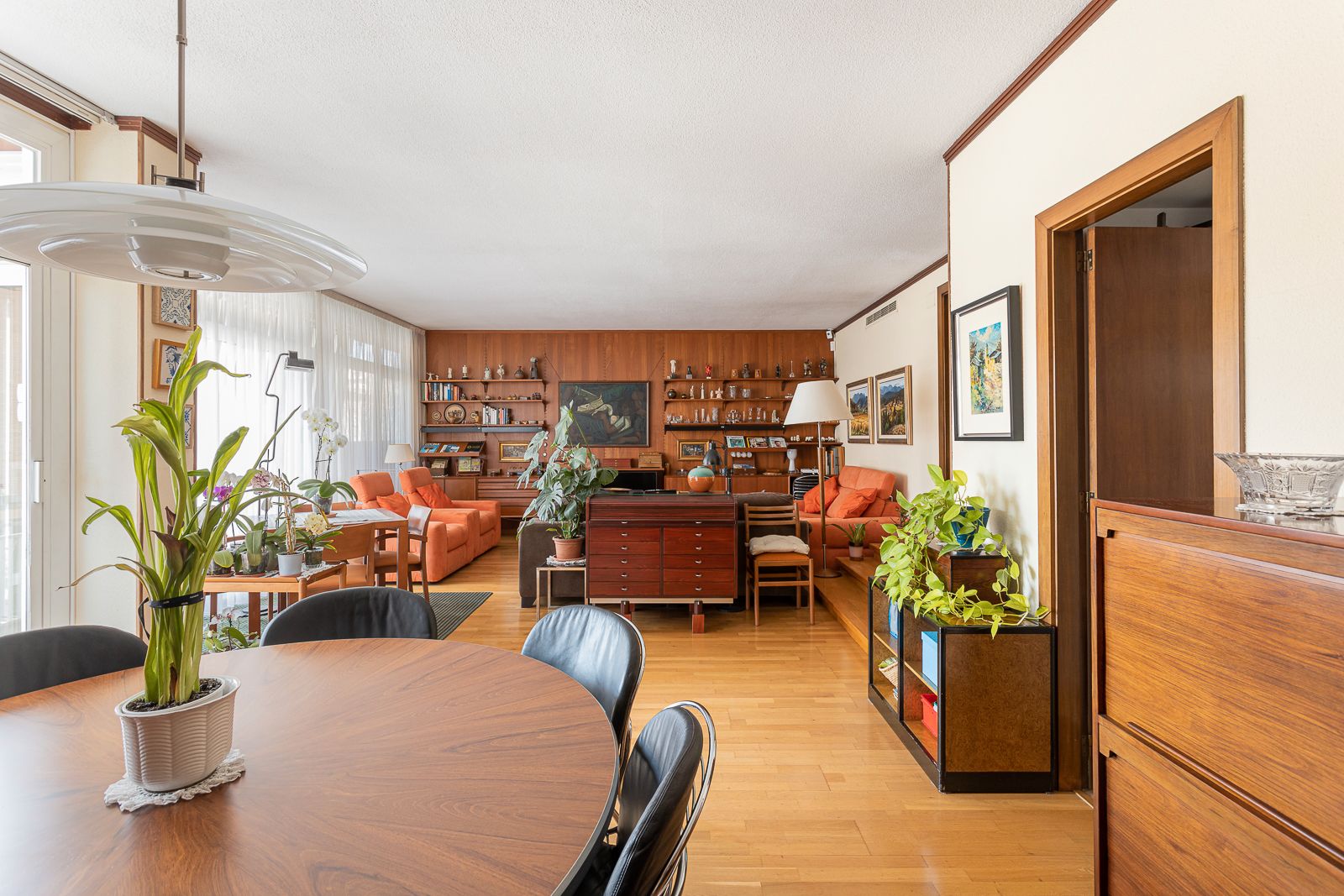 Sala d'estar de Pis en venda en Badalona amb Aire condicionat, Calefacció i Parquet