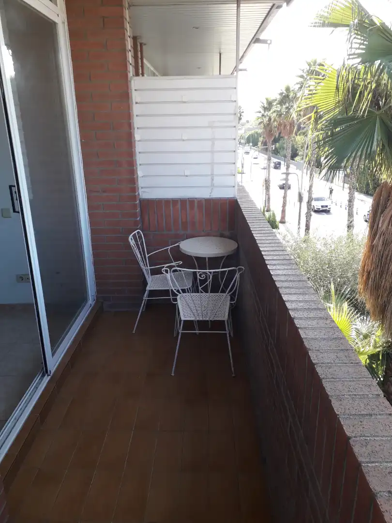 Terraza de Dúplex de alquiler en Sant Joan Despí con Aire acondicionado, Calefacción y Horno