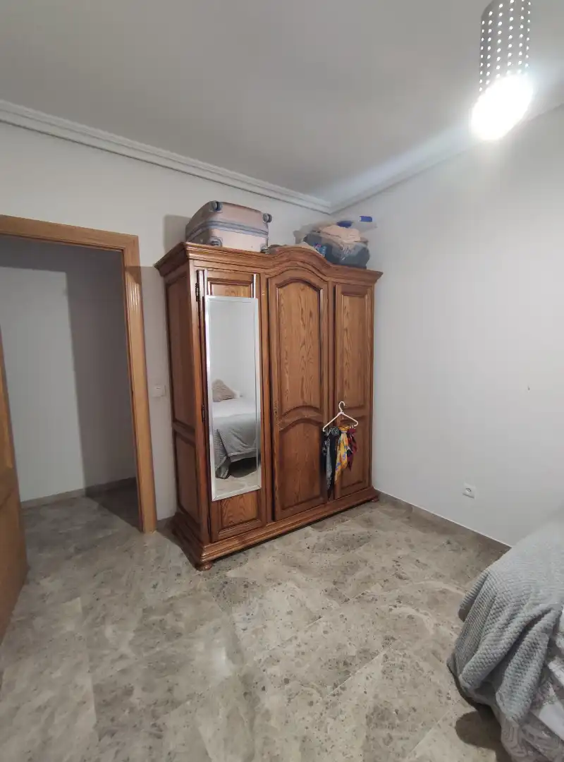 Schlafzimmer von Wohnung zur Miete in Ciudad Real mit Möbliert