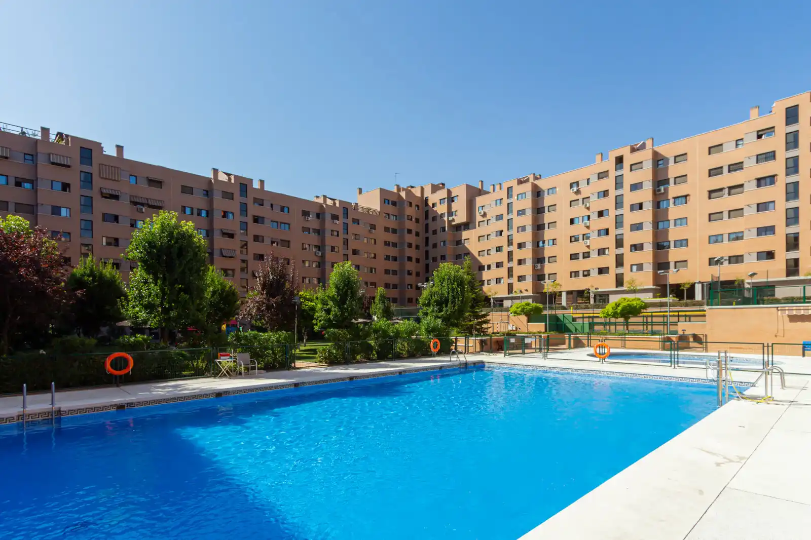 Swimming pool of Flat for rent in Vicálvaro