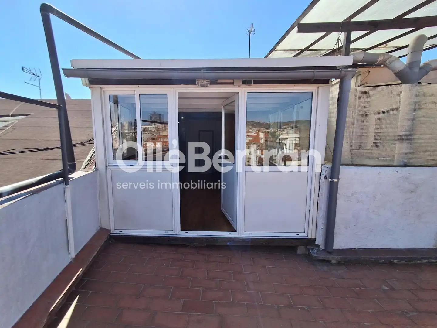 Terrassa de Oficina de lloguer en Sants - Montjuïc