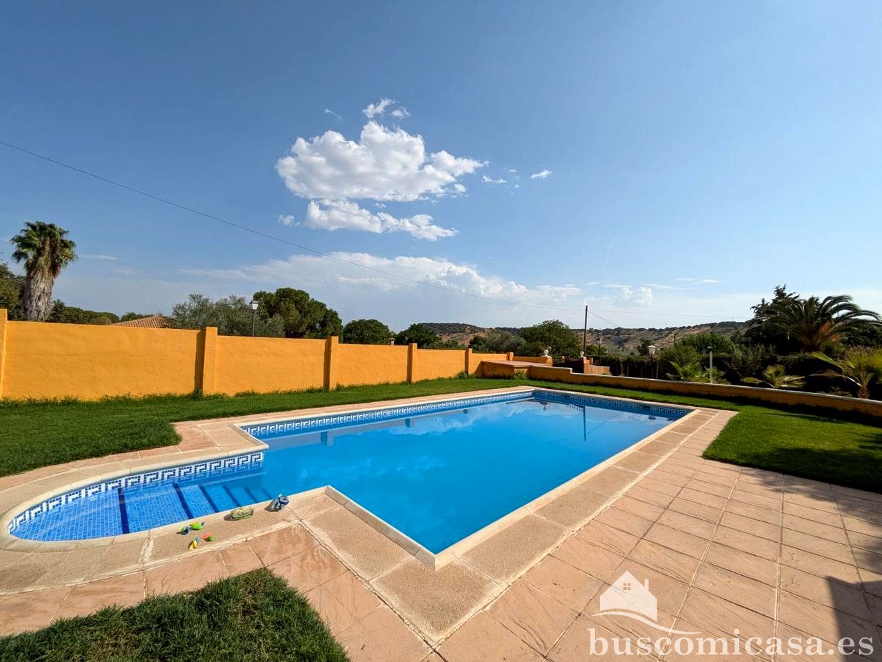 Piscina de Casa o xalet en venda en Linares amb Jardí privat i Piscina