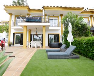 Terrace of Single-family semi-detached for sale in Manilva  with Air Conditioner, Private garden and Terrace