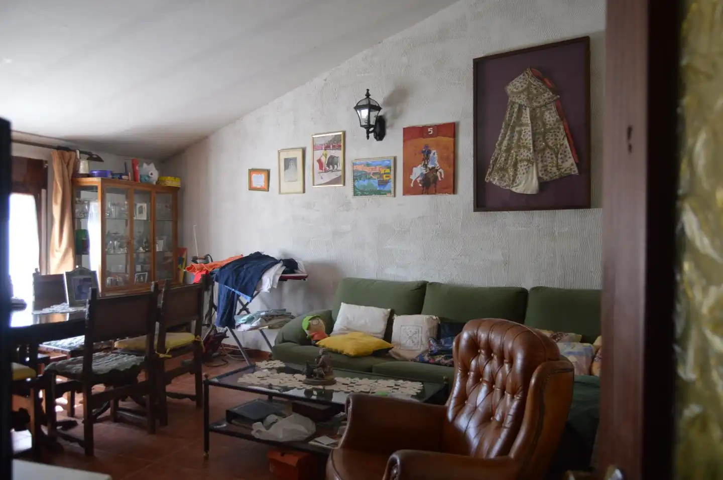 Living room of Houses for sale in Huete  with Furnished
