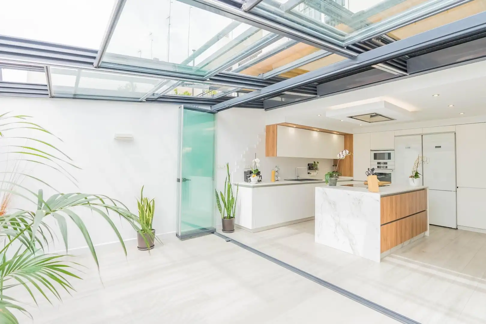 Kitchen of Houses for sale in Málaga  with Air Conditioner, Heating and Terrace