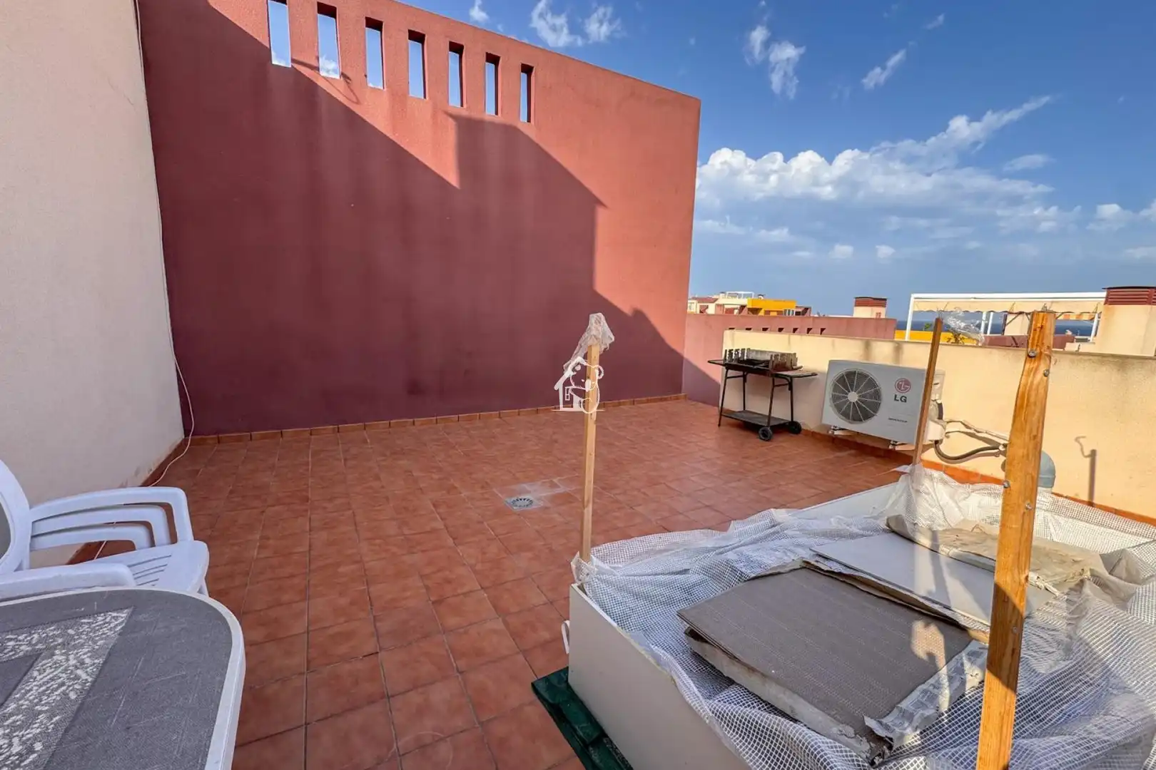 Terrace of Attic for rent in Orihuela  with Air Conditioner, Terrace and Swimming Pool
