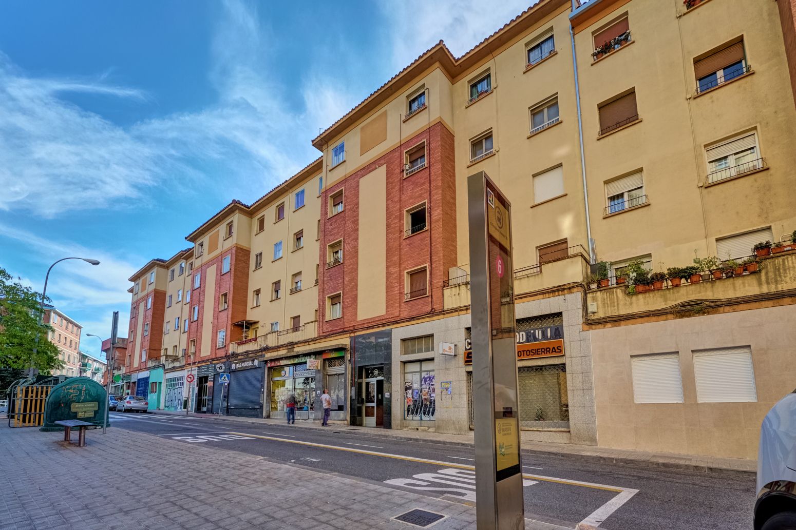 Exterior view of Flat for sale in  Pamplona / Iruña  with Heating, Parquet flooring and Terrace