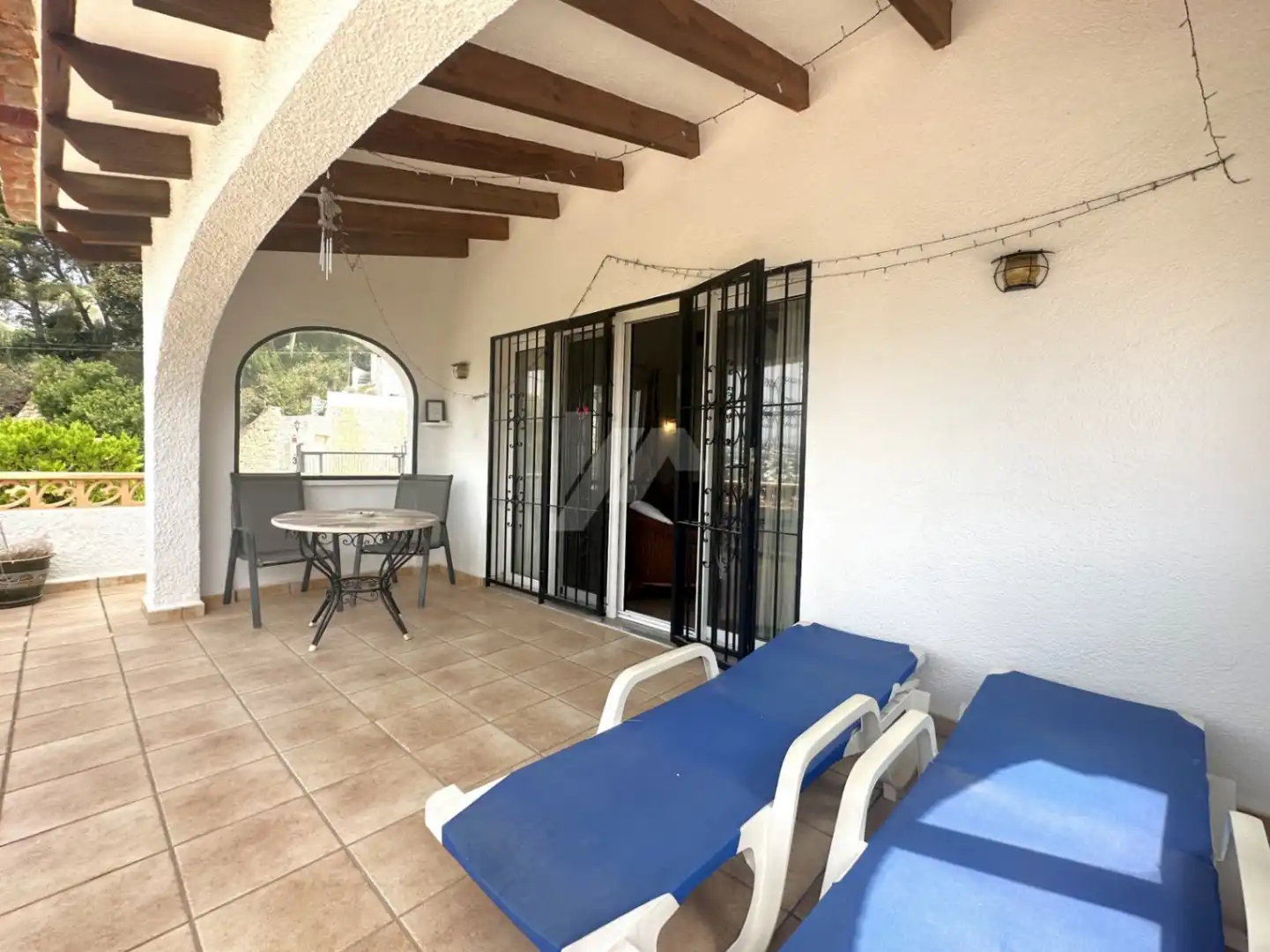 Terraza de Casa o chalet en venta en Moraira con Calefacción, Jardín privado y Terraza
