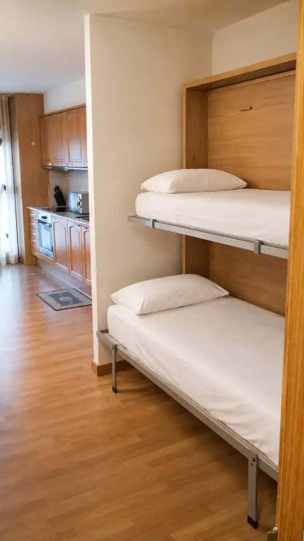 Bedroom of Apartments for rent in Encamp  with Heating and Furnished