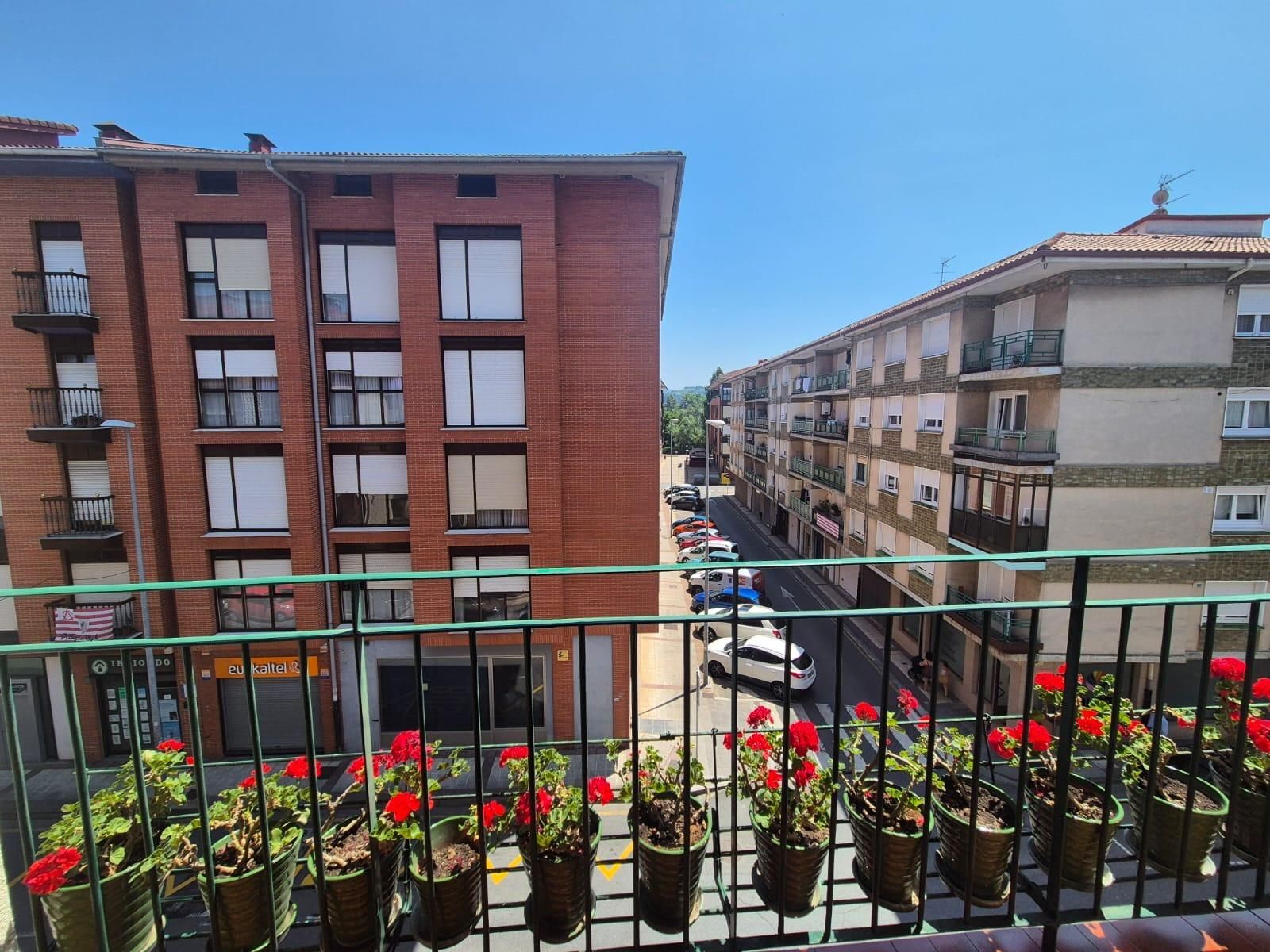 Vista exterior de Pis en venda en Zalla  amb Calefacció, Terrassa i Balcó