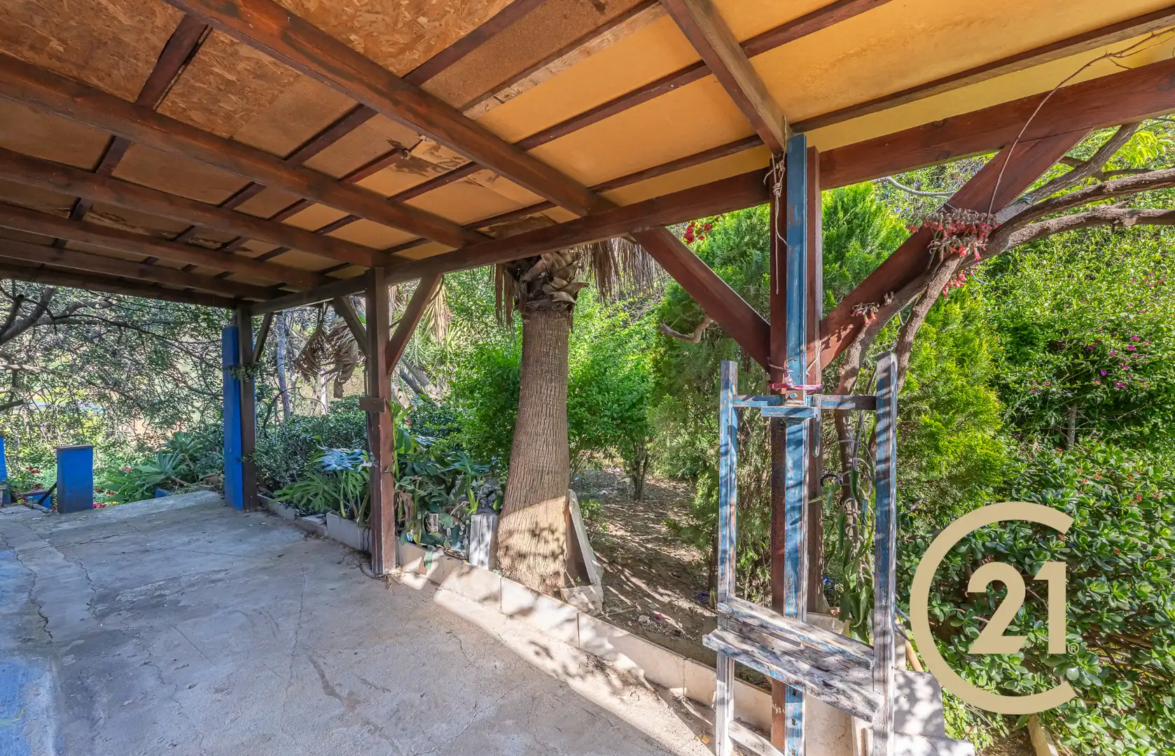 Terraza de Finca rústica en venta en Ojén con Jardín privado, Terraza y Piscina
