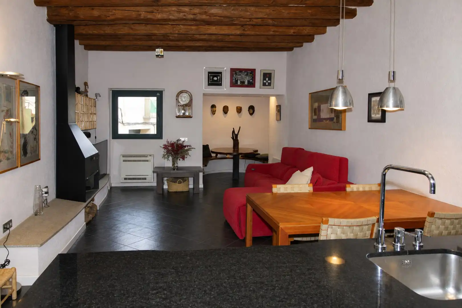 Living room of Houses for sale in Rabós, Girona