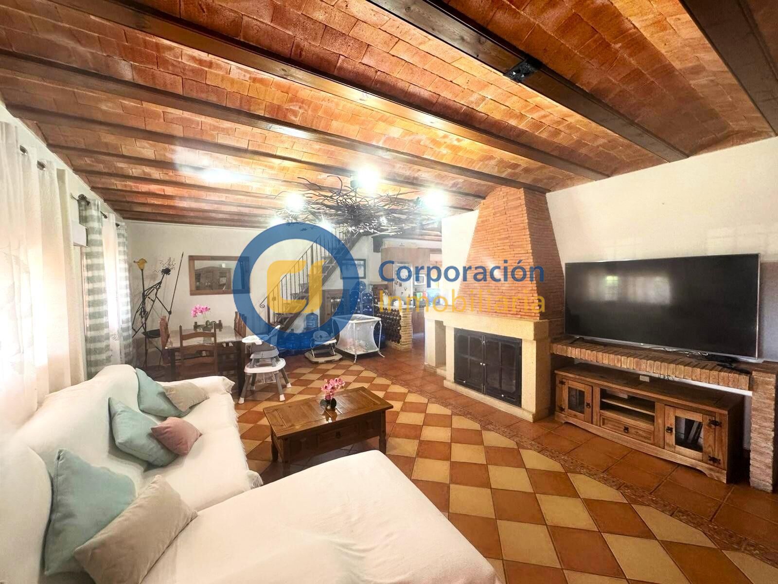 Living room of Country house for sale in Lorca  with Air Conditioner, Private garden and Furnished
