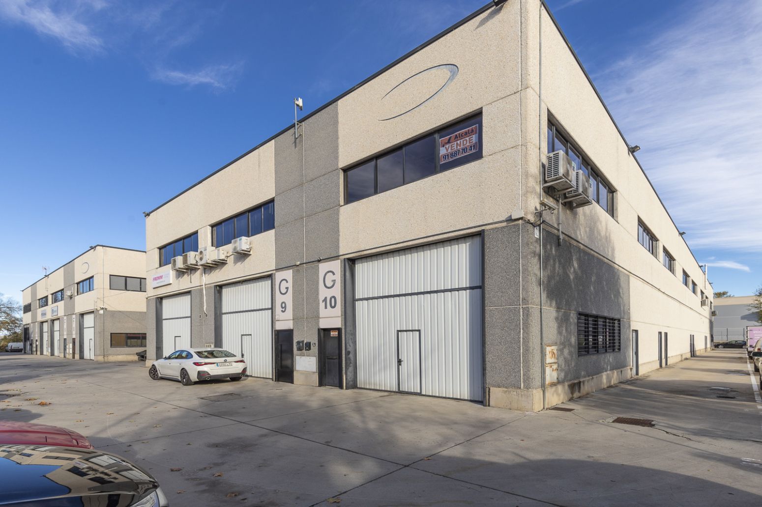Vista exterior de Nau industrial en venda en Alcalá de Henares