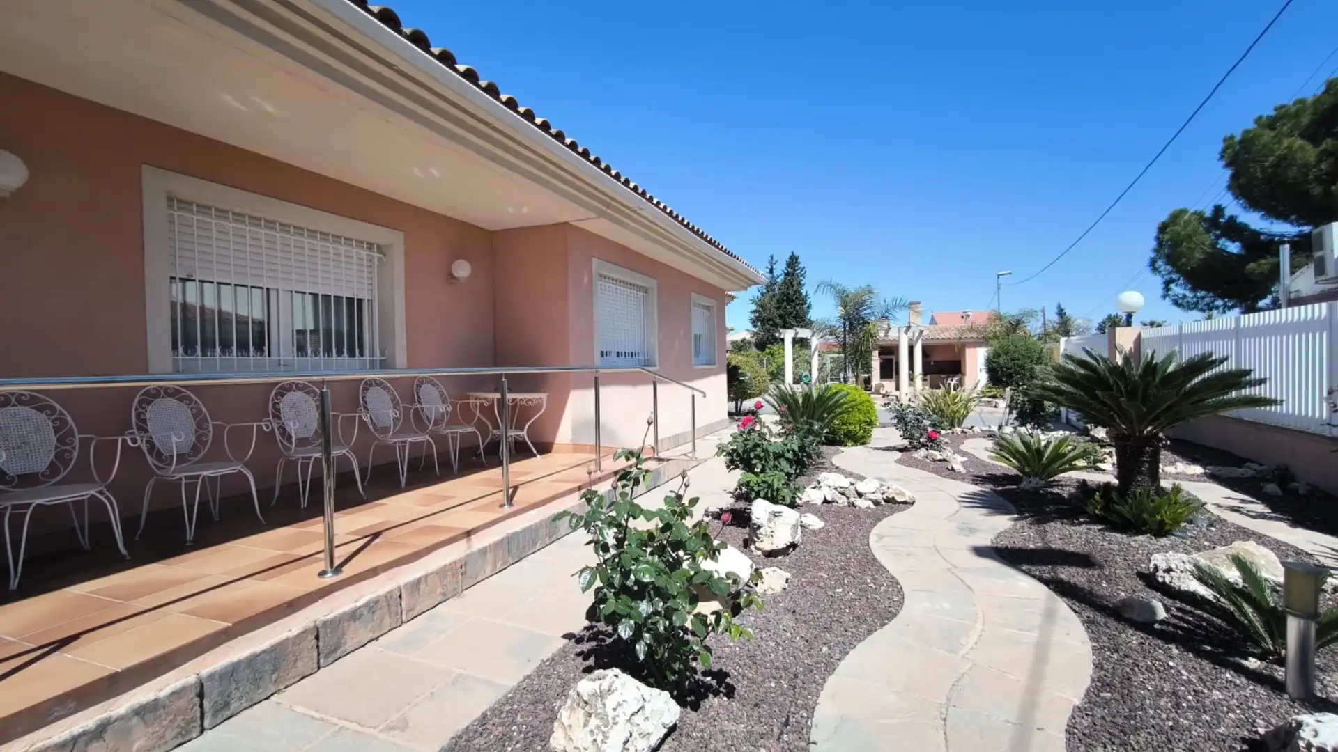 Vista exterior de Casa o chalet en venta en  Murcia Capital con Aire acondicionado, Calefacción y Jardín privado