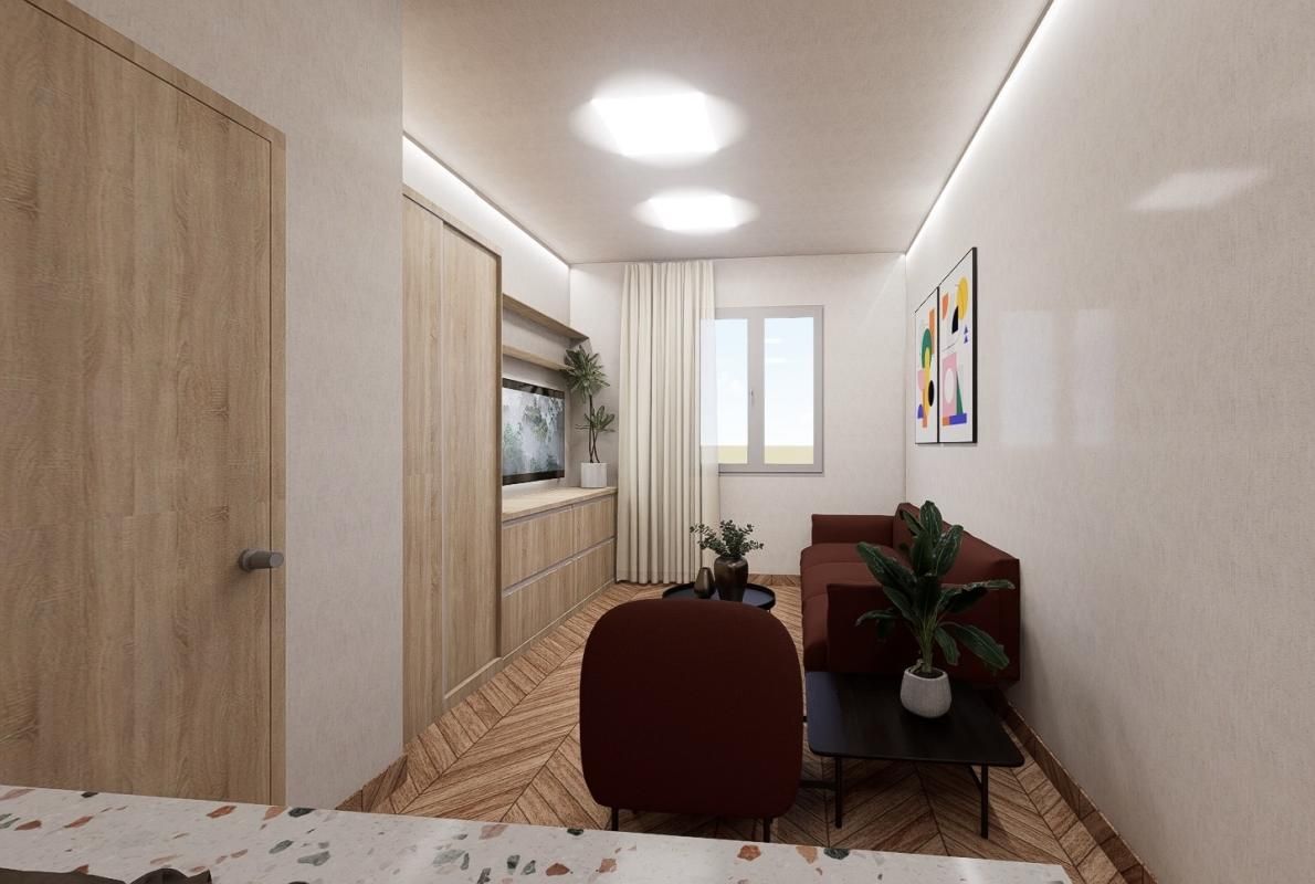 Living room of Planta baja for sale in  Sevilla Capital  with Air Conditioner and Heating