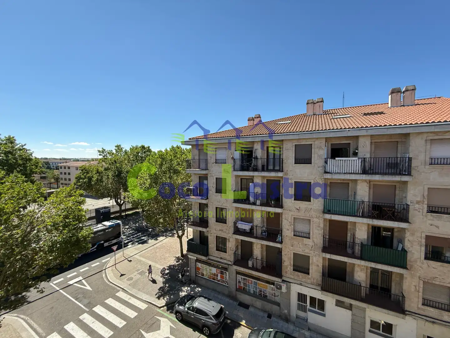 Exterior view of Flat for rent in Salamanca  with Heating, Furnished and Oven