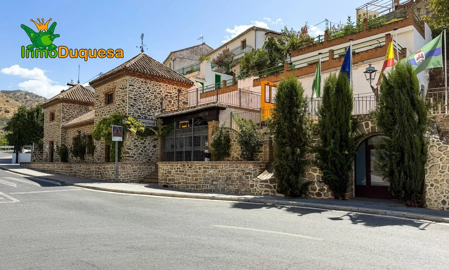 Exterior view of Houses for sale in Pinos Genil  with Heating, Private garden and Terrace