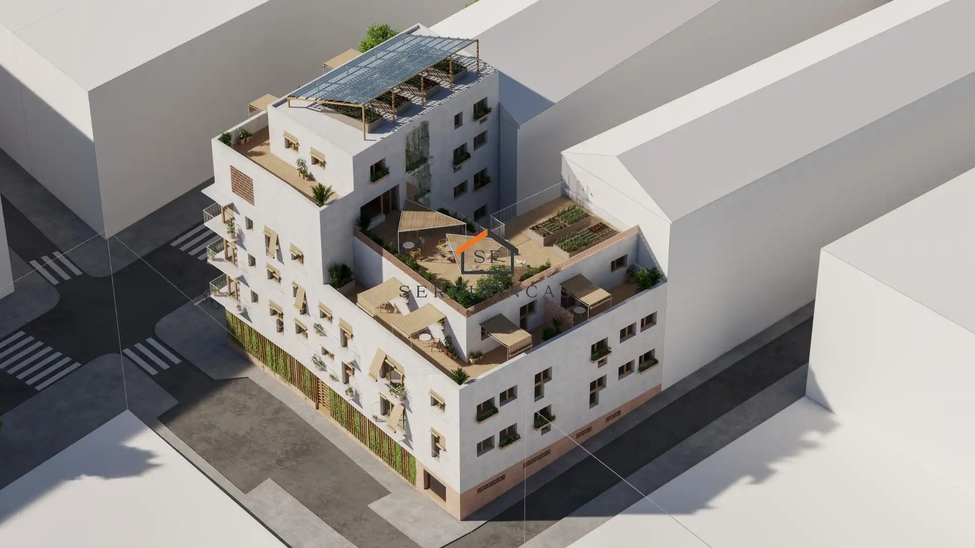 Außenansicht von Wohnung zum Verkauf in Madrid mit Heizung