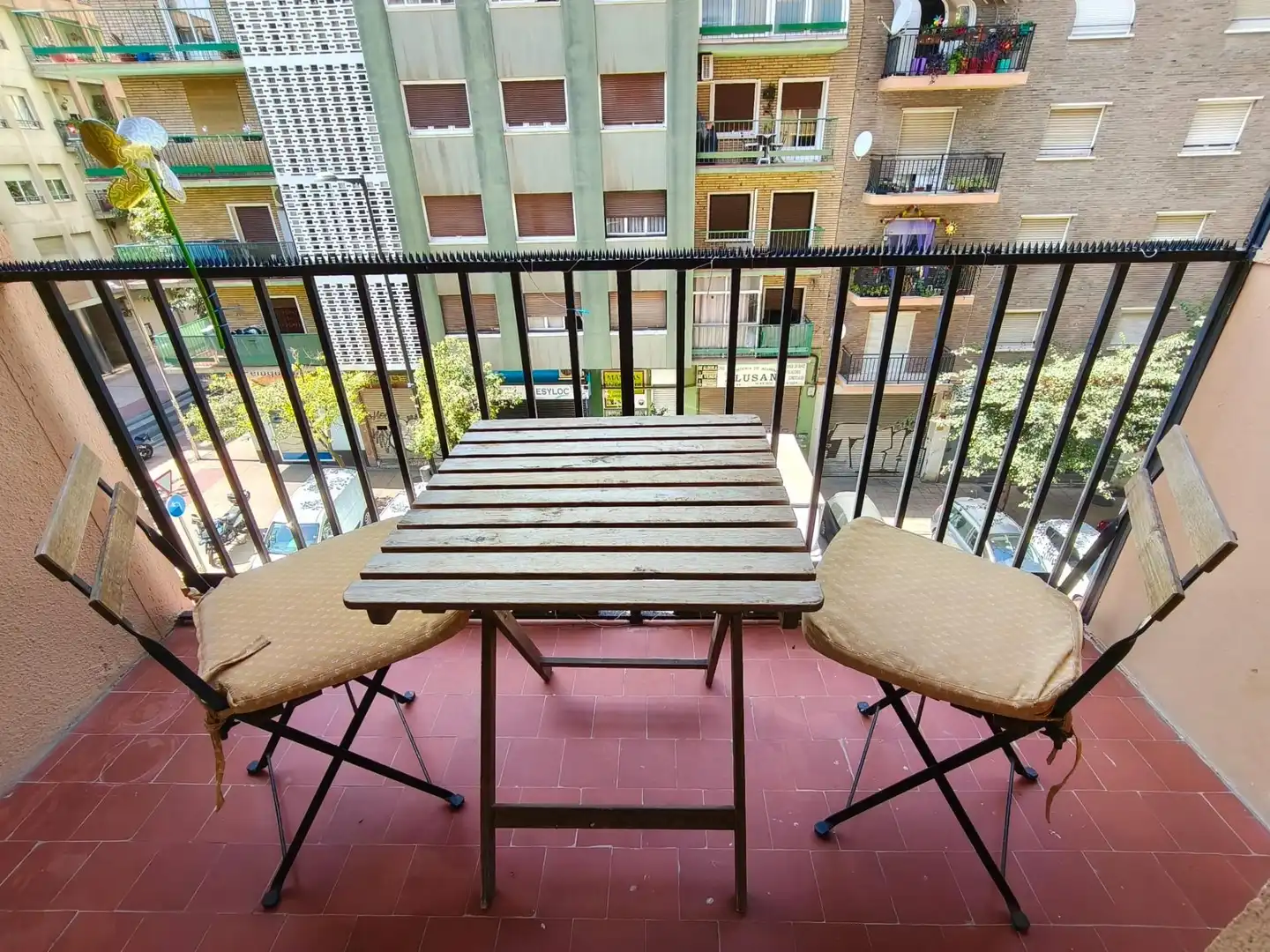 Terrasse von Wohnung zur Miete in Zaragoza mit Heizung, Terrasse und Balkon