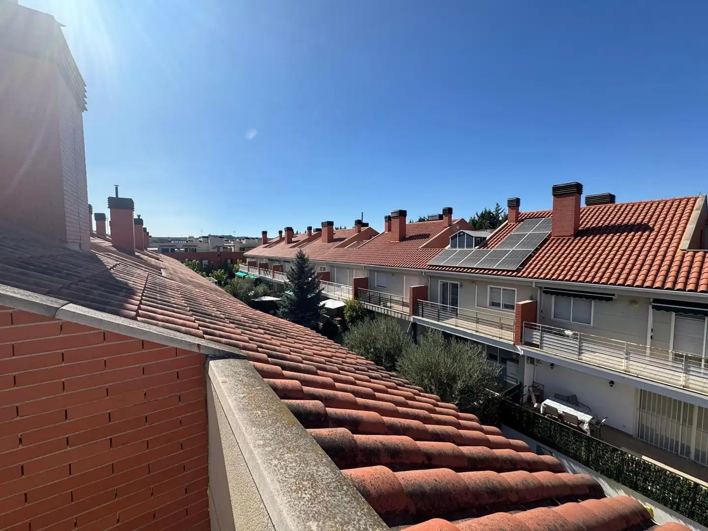 Vista exterior de Casa adosada en venta en Arroyo de la Encomienda con Calefacción, Terraza y Trastero