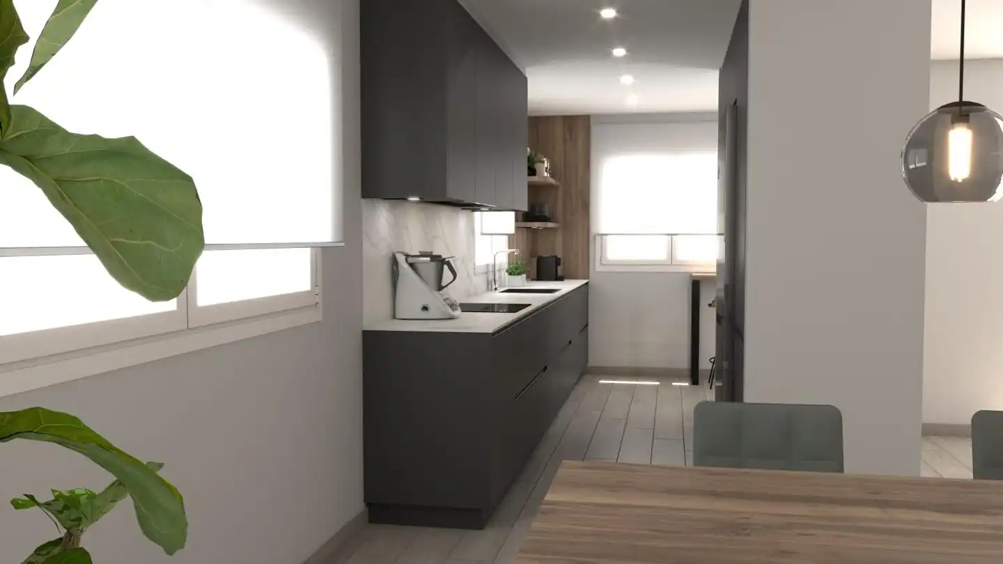 Kitchen of Houses for sale in Ourense Capital   with Private garden, Terrace and Swimming Pool