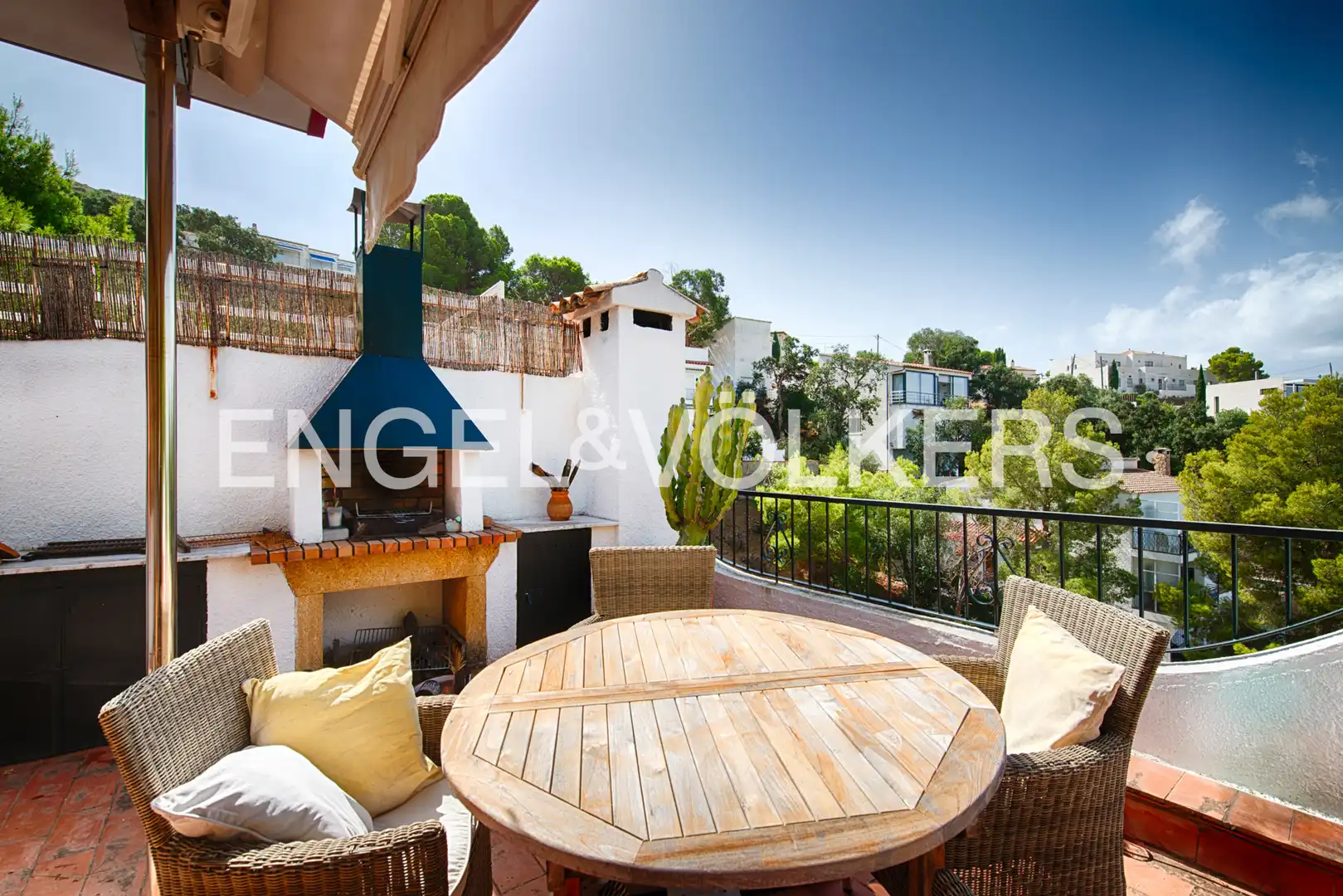 Terraza de Casa o chalet en venta en Roses con Jardín privado, Terraza y Amueblado