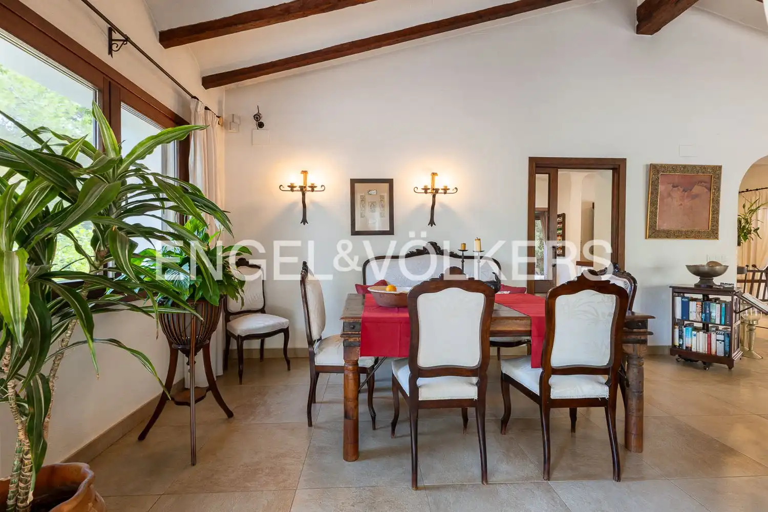 Comedor de Casa o chalet en venta en Jávea / Xàbia con Calefacción, Jardín privado y Terraza
