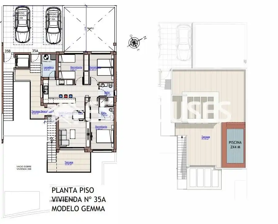 Bungalow amb terrassa en venda a San Miguel de Salinas, imagen 49