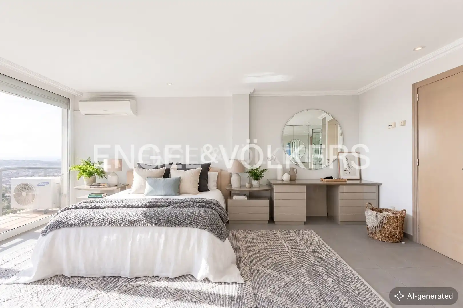 Bedroom of Houses for sale in Barcelona  with Air Conditioner, Heating and Private garden