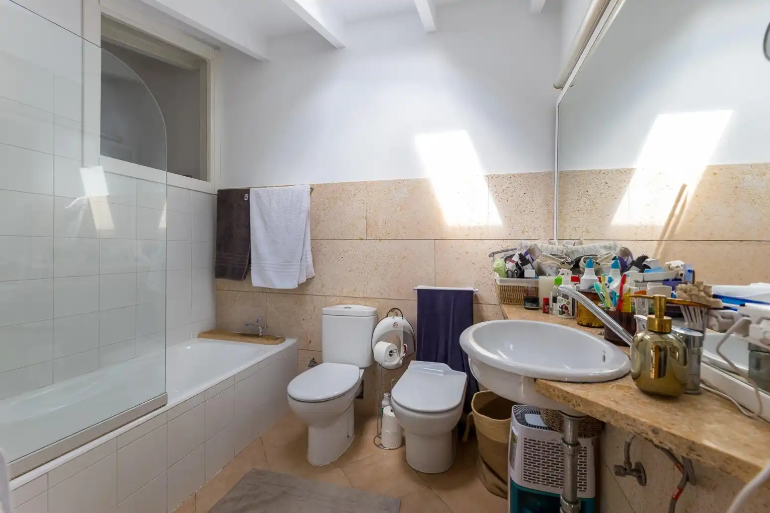 Bany de Casa o xalet en venda en  Palma de Mallorca amb Parquet, Terrassa i Traster