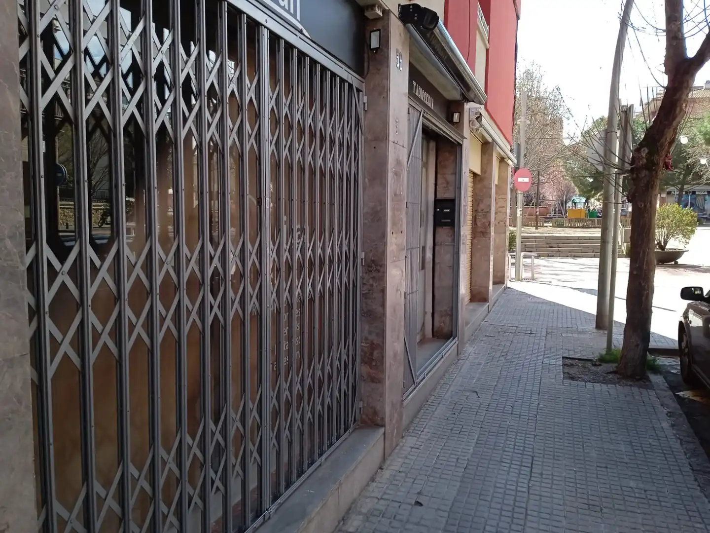 Außenansicht von Geschaftsraum zur Miete in Sant Cugat del Vallès mit Parkett