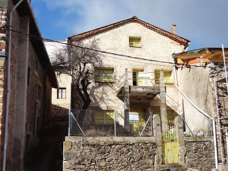 Exterior view of Houses for sale in Barbadillo de Herreros  with Private garden and Terrace