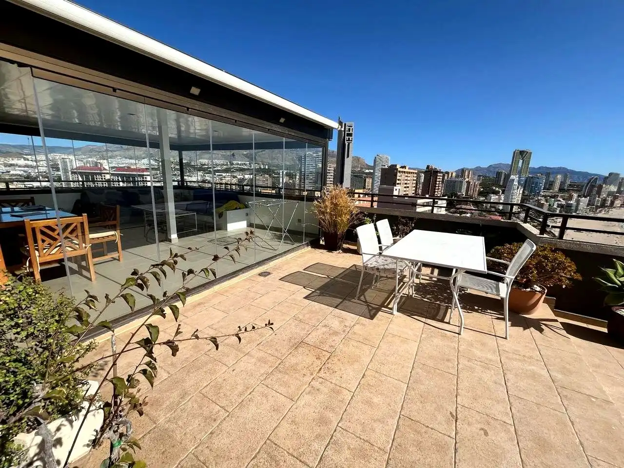 Terraza de Ático en venta en Benidorm con Aire acondicionado, Terraza y Piscina comunitaria