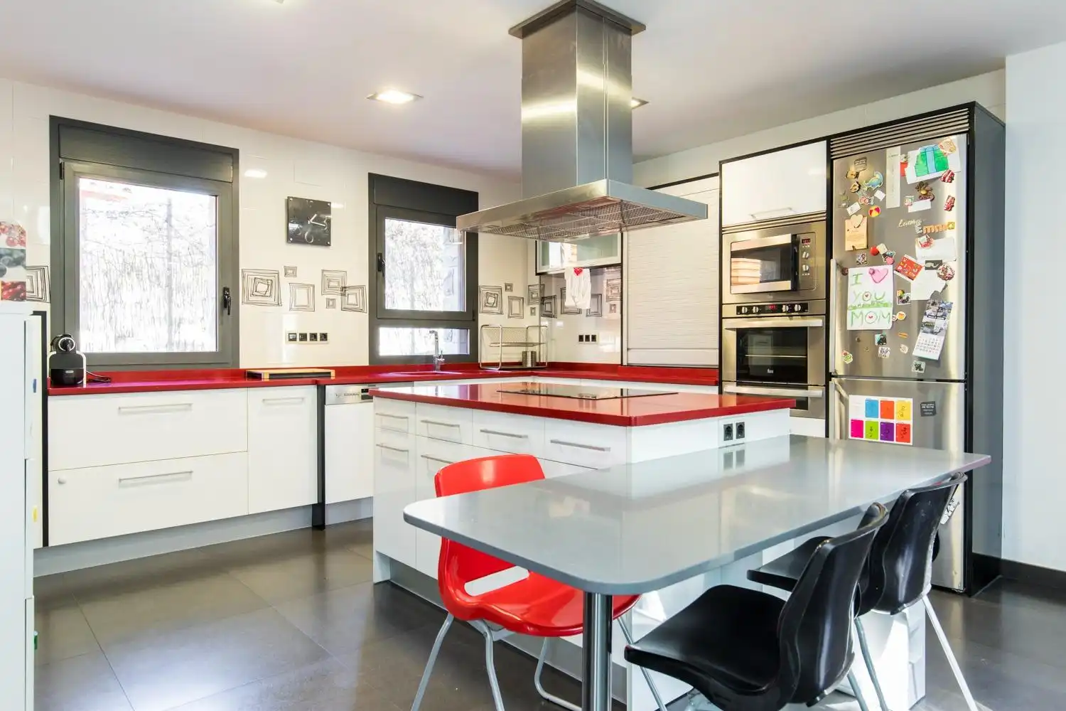 Cocina de Casa o chalet en venta en Boltaña con Aire acondicionado, Calefacción y Jardín privado