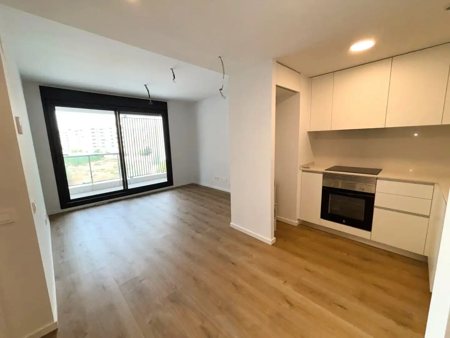 Cocina de Piso de alquiler en Murcia con Aire acondicionado, Calefacción y Terraza