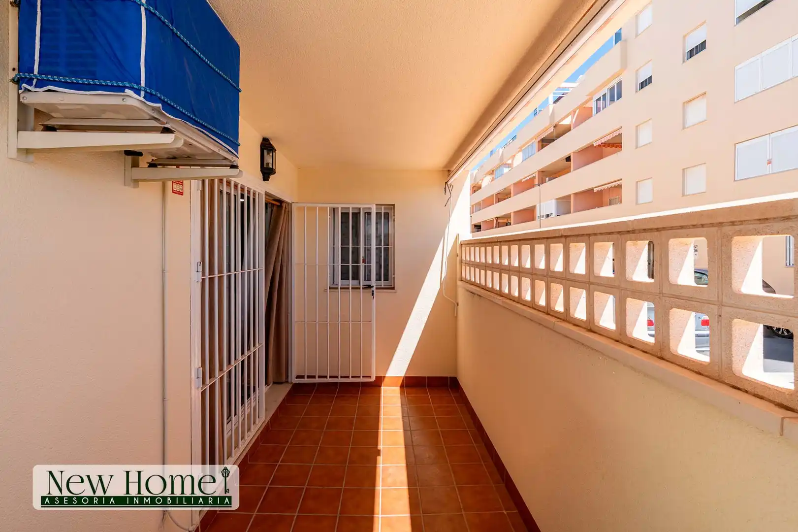 Balcony of Flat for sale in Roquetas de Mar  with Terrace, Furnished and Community pool