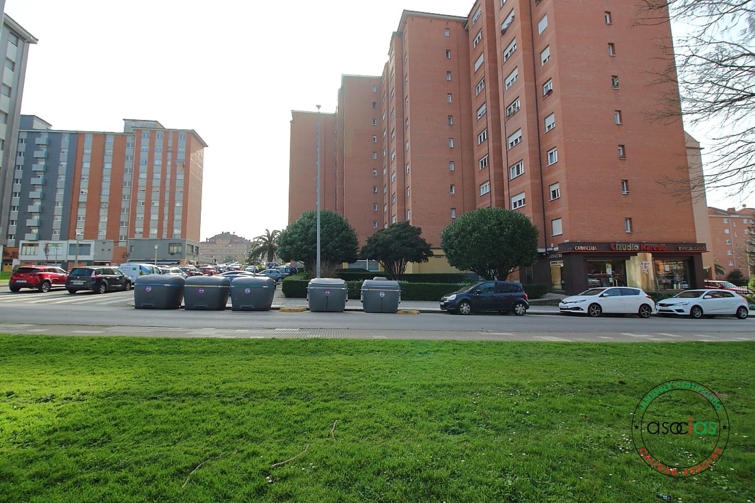 Parking of Flat for sale in Gijón   with Heating and Parquet flooring