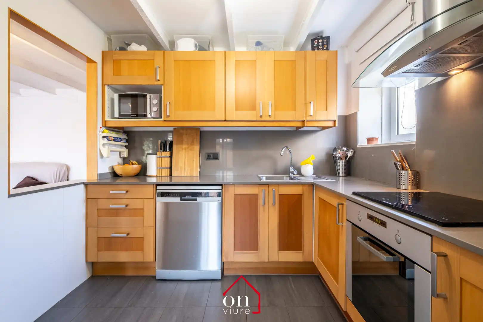 Kitchen of Ground floor for sale in Sant Cugat del Vallès  with Heating, Private garden and Terrace