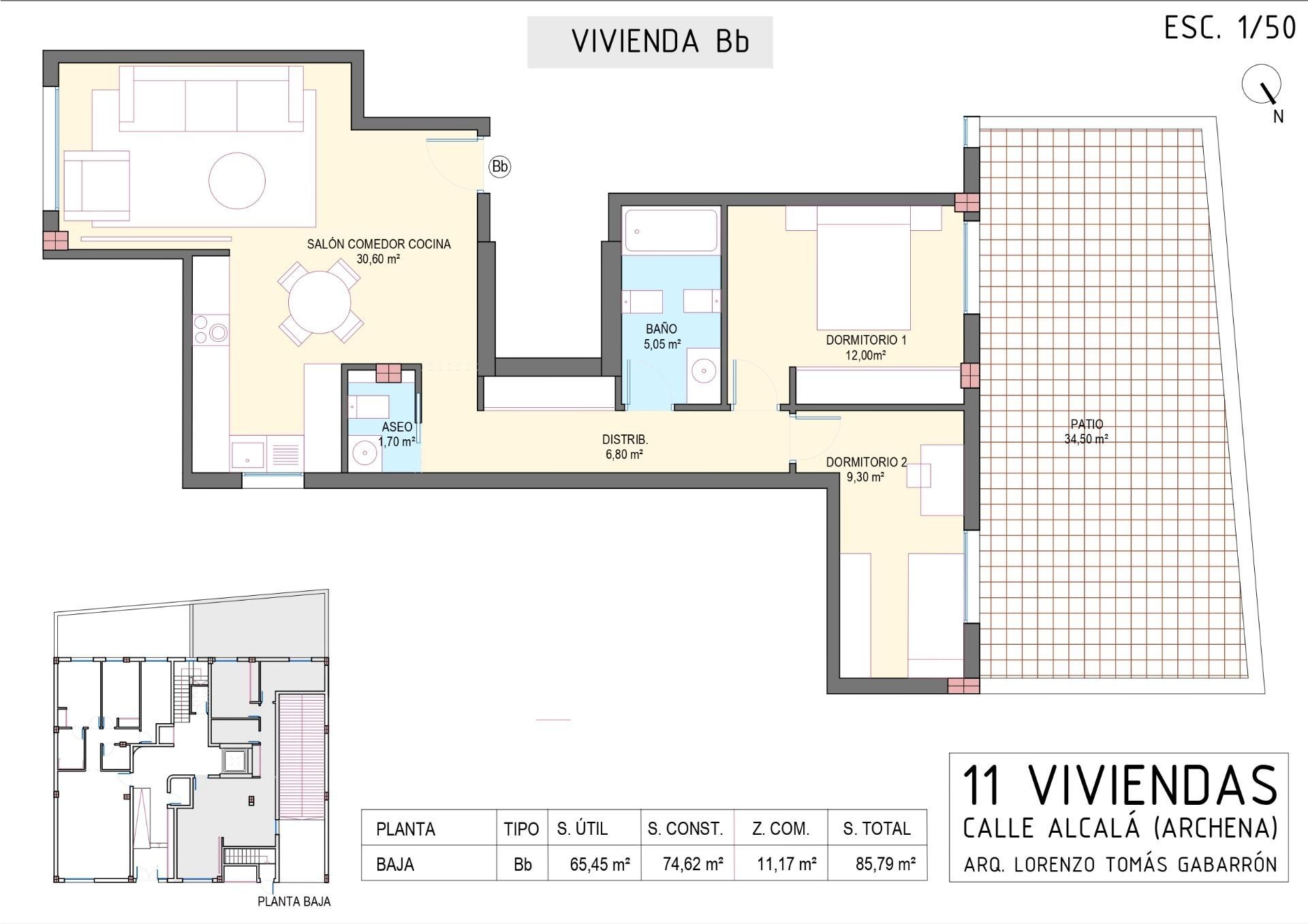Planta baja for sale in Archena