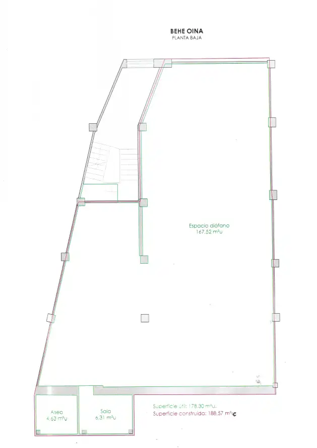 Business premises to rent in Colon Ibilbidea, imagen 11