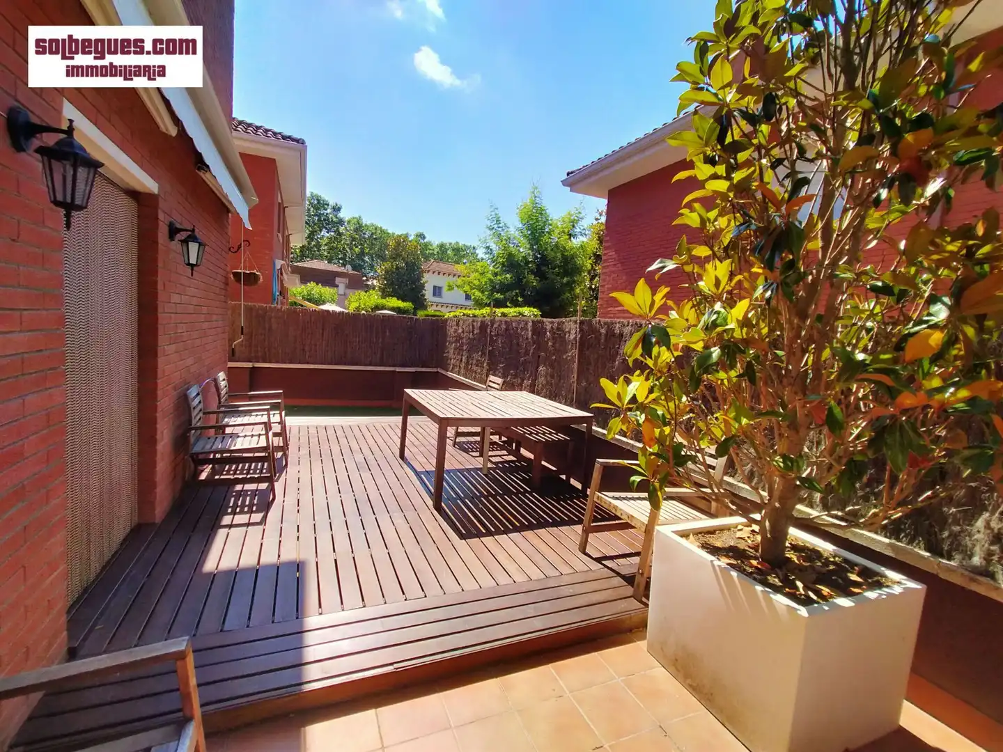 Terraza de Casa adosada en venta en Begues con Calefacción, Jardín privado y Terraza