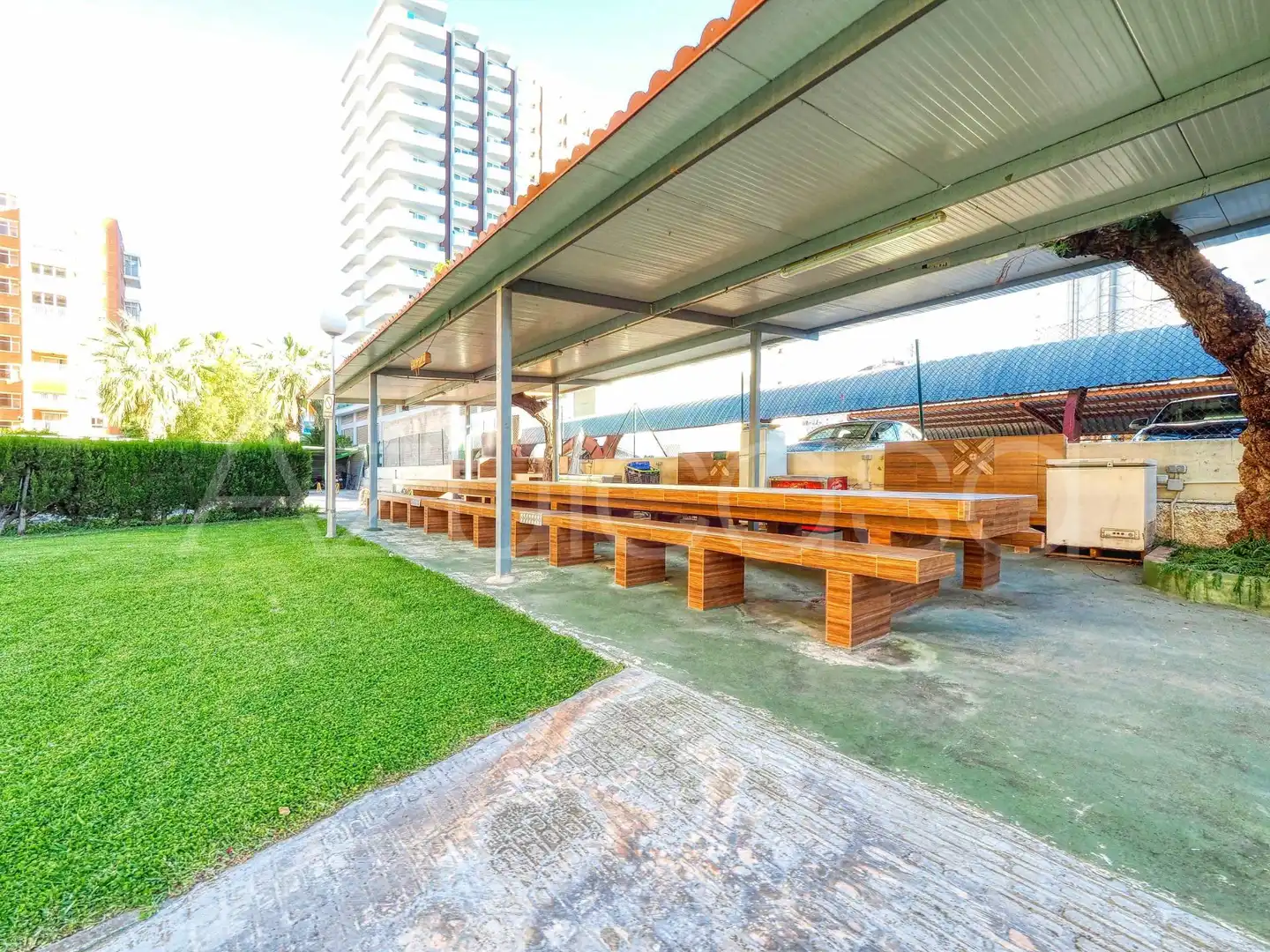 Terrace of Flat for sale in Benidorm  with Air Conditioner and Community pool