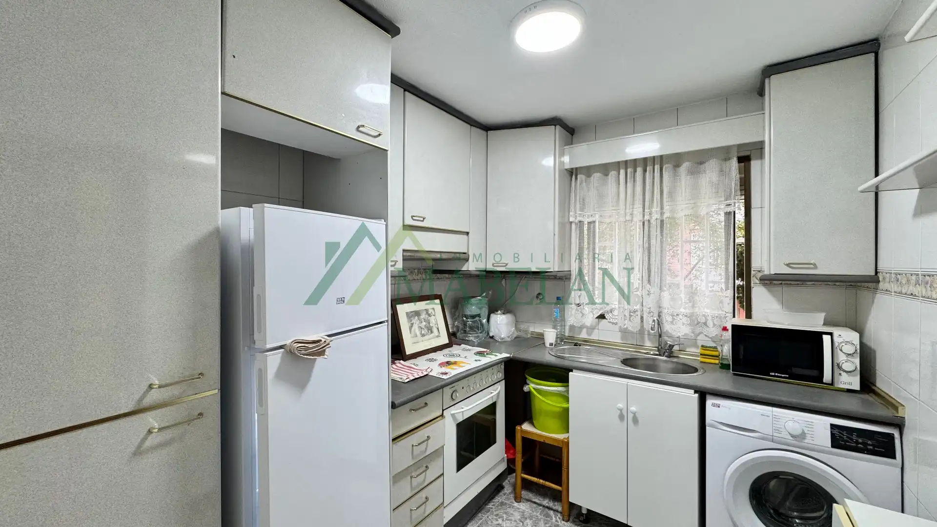 Küche von Wohnung zur Miete in Madrid mit Heizung, Terrasse und Möbliert