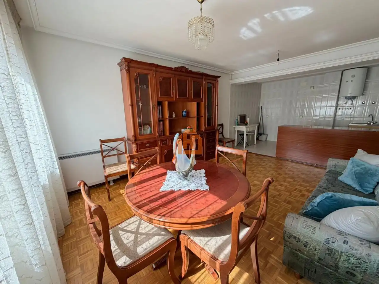 Wohnzimmer von Wohnungen zum Verkauf in San Andrés del Rabanedo mit Heizung, Parkett und Abstellraum