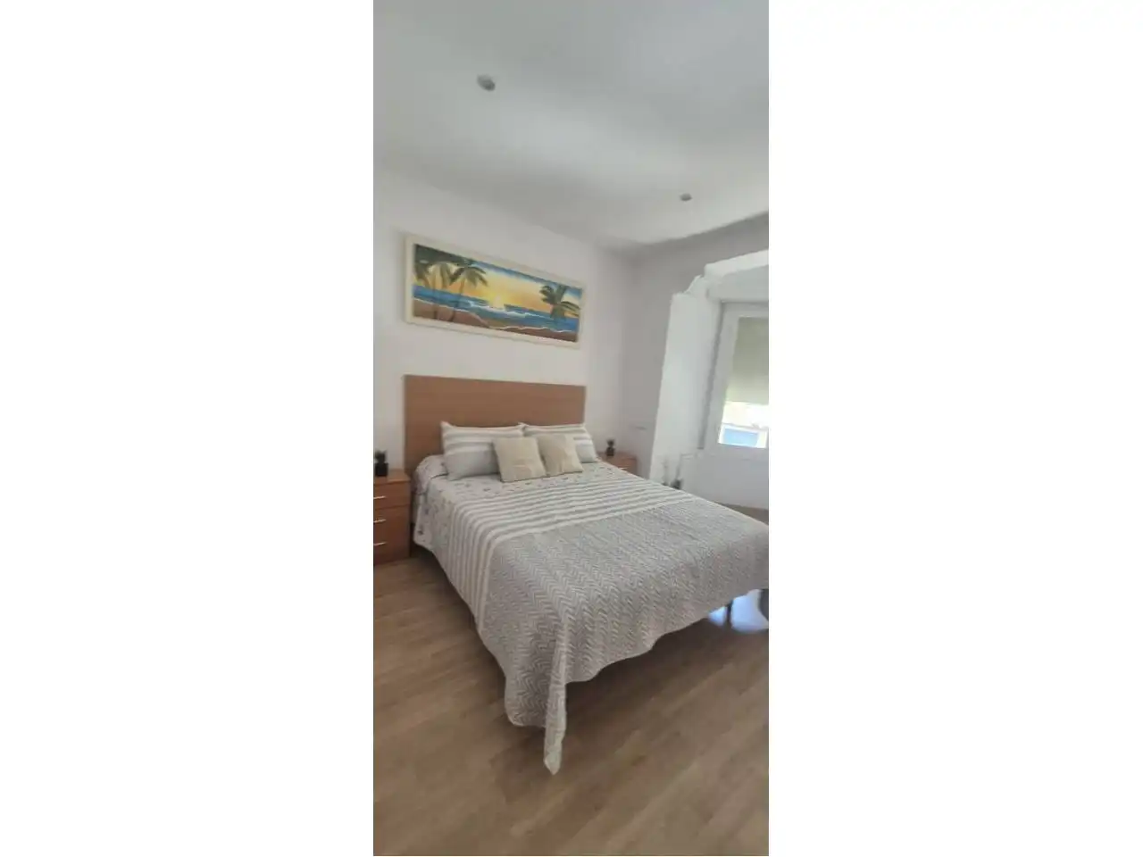Schlafzimmer von Einfamilien-Reihenhaus zum Verkauf in L'Hospitalet de Llobregat mit Klimaanlage, Heizung und Parkett