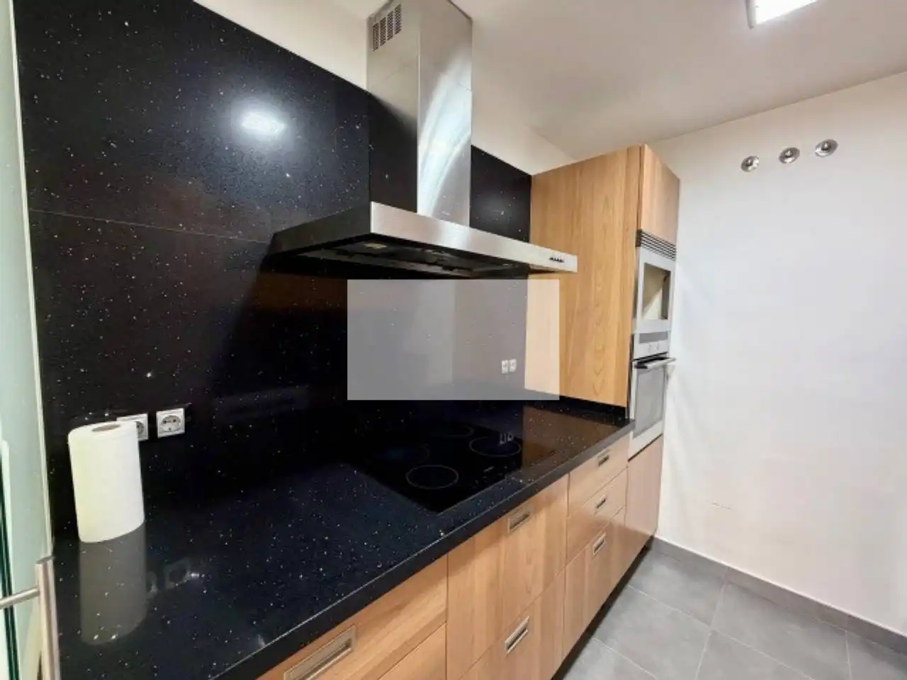 Kitchen of Flat for sale in Sabadell  with Air Conditioner, Heating and Private garden