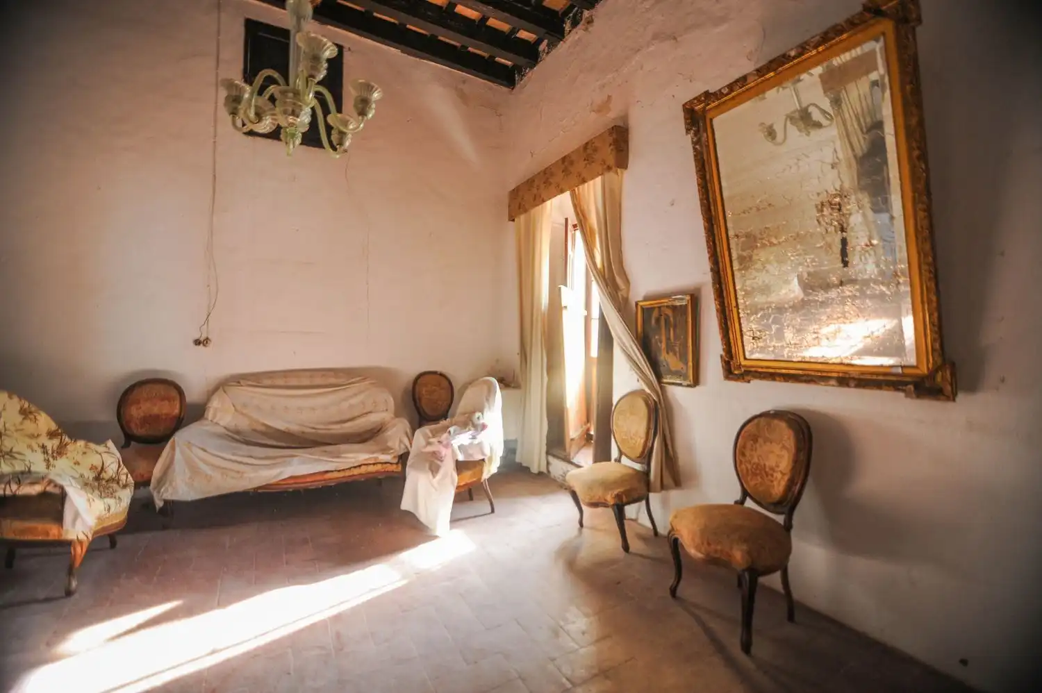 Sala d'estar de Casa o xalet en venda en Arcos de la Frontera amb Calefacció i Terrassa