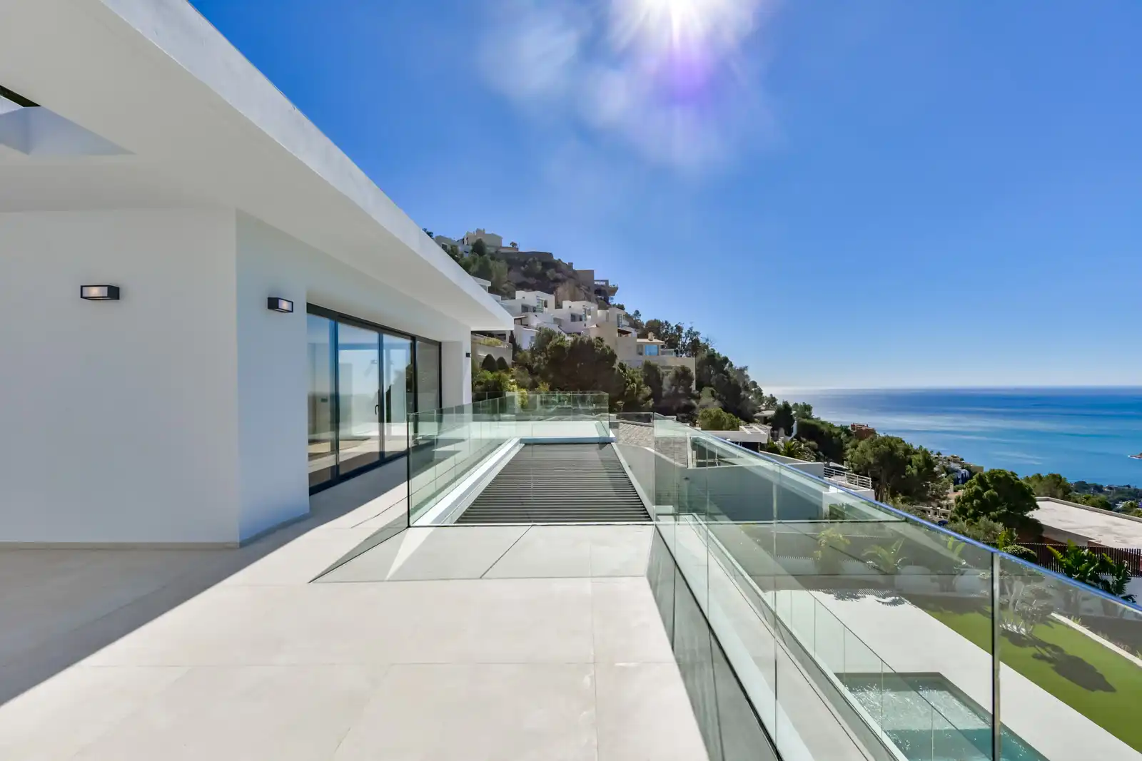 Terraza de Casa o chalet en venta en Altea con Aire acondicionado, Calefacción y Jardín privado